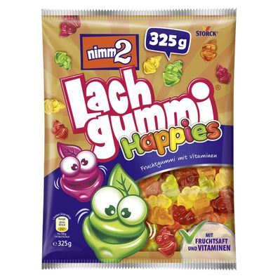 nimm2® 387681 nimm2® Lachgummi Happies Fruchtgummi 325,0 g