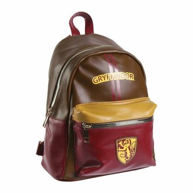 Lässiger Rucksack Harry Potter Granatrot (22 x 27 x 12,5 cm)