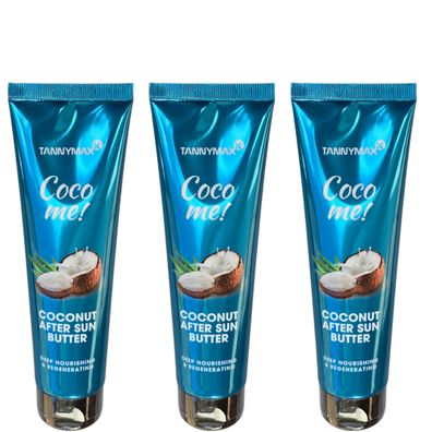 Tannymaxx/ Coco Me!Coconut Aftersun Butter 3x150ml/ Solariumkosmetik/ Aftersun