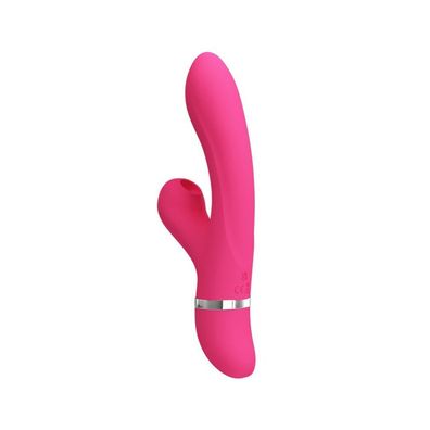 Pretty Love - Willow - Rabbit Vibrator mit Saugfunktion - Pink