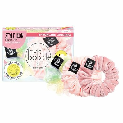 Hair band Sprunchie Retro Dreamin ´Macaron 3 pcs