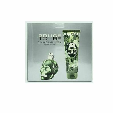 Police To Be Camouflage Eau De Toilete Spray 40ml Set 2 Artikel