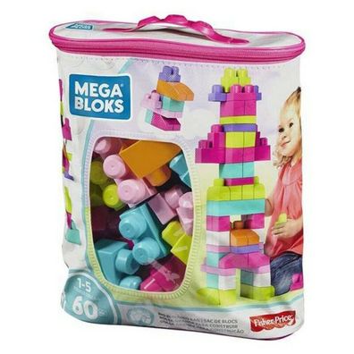 Bauklötze Mega Mattel (60 pcs) Rosa