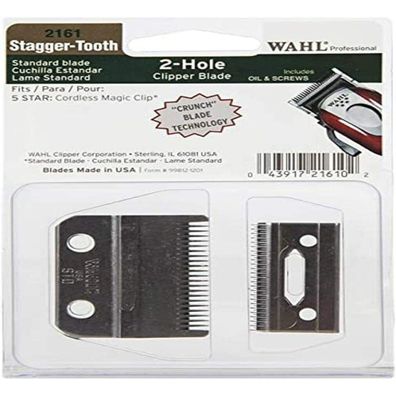 Wahl Stagger Zahn 5 Star Blade Magic Clip Schererkopf 0,8-2,5 mm