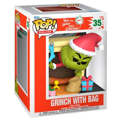 POP Figur Deluxe Der Grinch mit Tasche