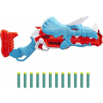 Nerf DinoSquad Tricera-Blast, Nerf Gun (hellblau/orange)