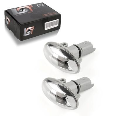 2x Seitenblinker Blinkleuchte glasklar für Citroen Berlingo C1 C2 Peugeot Expert