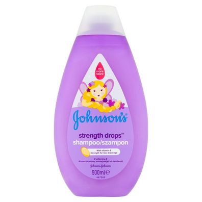 Johnson`s Kräftigungsshampoo für Kinder Kräftigungstropfen 500ml