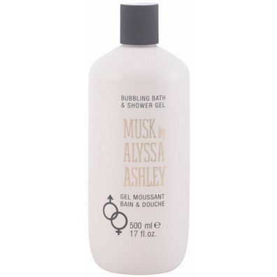 Alyssa Ashley Musk Bubbling Bath and Shower Gel 500ml