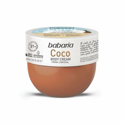 Babaria Kokosnuss Körpercreme 400ml