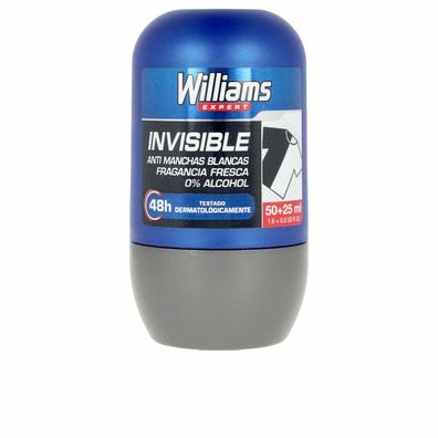 Williams Expert Invisible 48h Deo Roll On 75ml