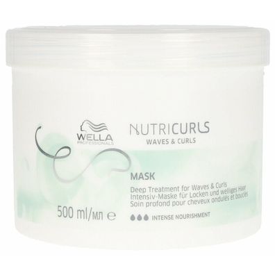 Wella Nutricurls Mask Anti Frizz Mask 500ml