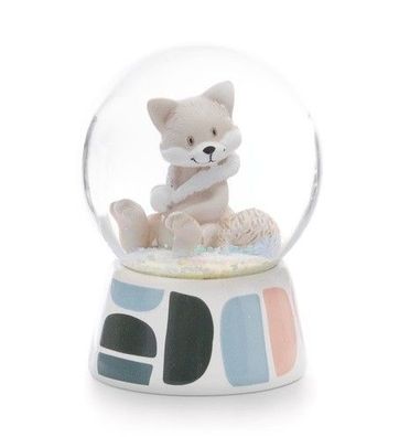 NICI Dreamy Winter 2024 Schneekugel Schüttelkugel Polarfuchs Vanja ø 6,5cm Neuware