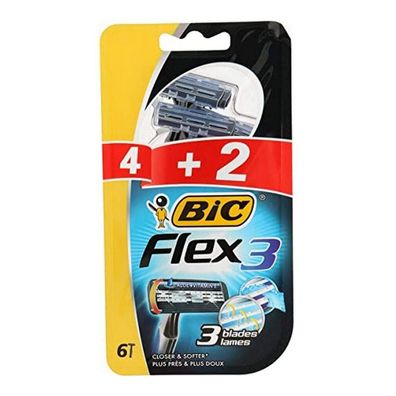 Bic Flex 3 Hojas Maq Afeitar 4 2 Ud