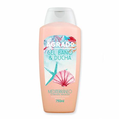 Agrado Gel Baño y Ducha Mediterraneo750