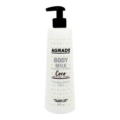 Agrado Body Milk Coco 400ml