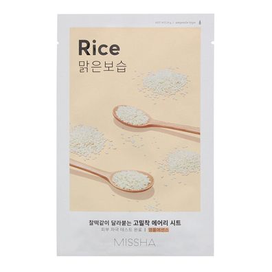 Missha Airy Fit Rice Sheet Mask 19g