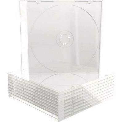 MediaRange CD-Hülle Slimcase BOX32-T tr transparent 10 St./Pack