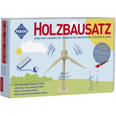 Holzb. SOLAR Windrad 16 Teile