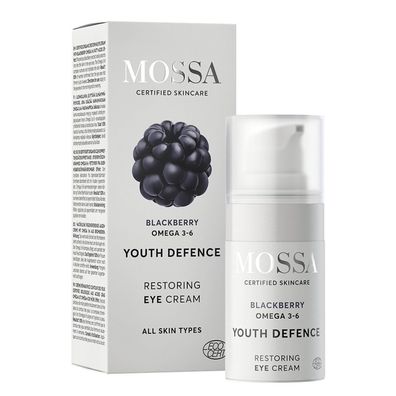 MOSSA Natürliche, Augencreme mit Omega-3-6-Fettsäuren