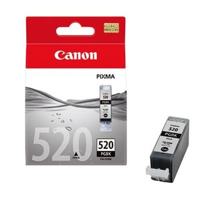 Canon Ink PGI-520 PGI520 Black Schwarz Blister Twin Pack (2932B012)