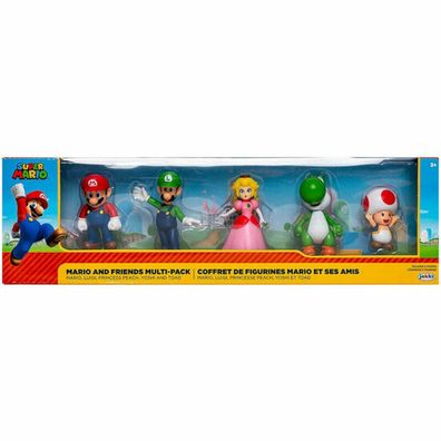 Nintendo Super Mario Satz 5 Figuren 6cm