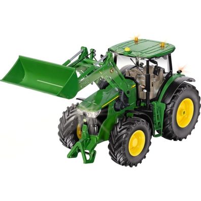 Control32 John Deere 7310R mit Frontlader und Bluetooth App-Steuerung (grün, 1:32)