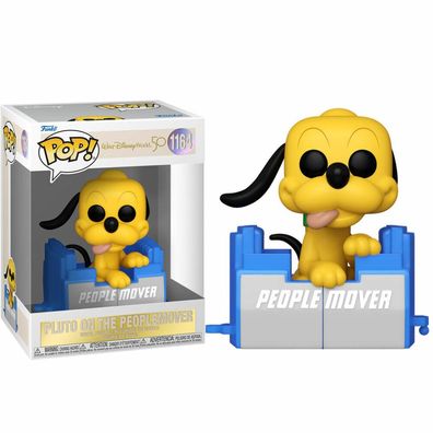 Funko POP Disney: WDW50- People Mover Pluto mit Ballon