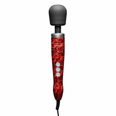 Stabmassagegerät Die Cast Doxy Rose Pattern