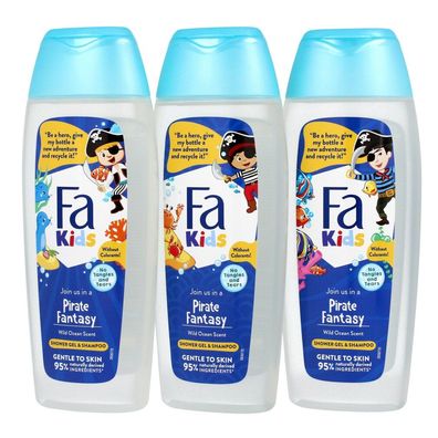 Fa Kids Duschgel und Shampoo 2in1 Piratenfantasie 400ml