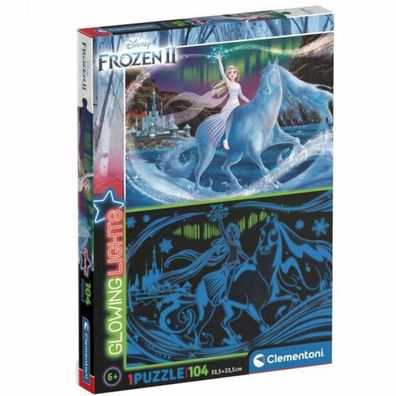 Frozen 2 Leuchtendes Puzzle 104St