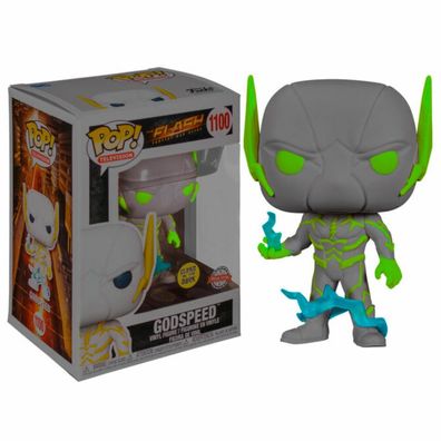 POP Figur DC Comics The Flash Godspeed Glow in the Dark Exklusiv