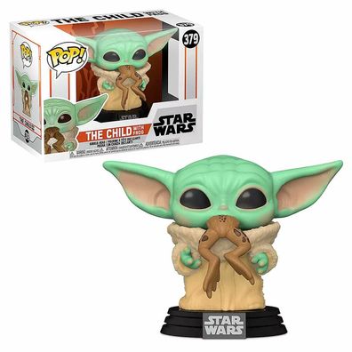 POP Figur Star Wars Mandalorian Das Kind mit Frosch