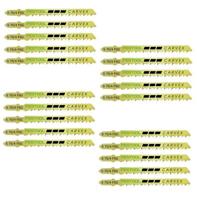 Festool Stichsägeblatt S 75/4 FSG/20 für PS 300, PSB 300, PS 400, PSC 400, uvm