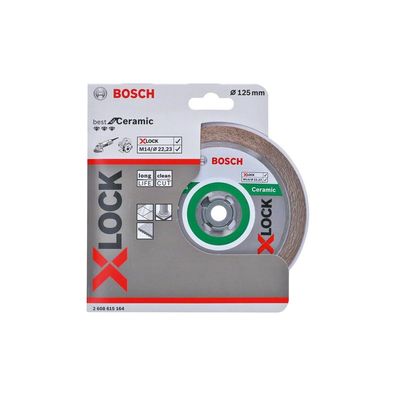 Bosch X-LOCK Dia-Trennscheibe 125x22,23x1,8x10 mm 2608615164