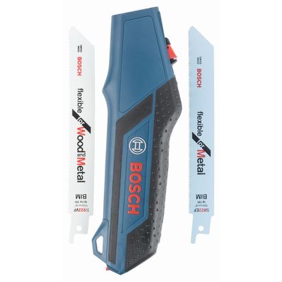 Bosch Handsägegriff für Säbelsägeblätter 2608000495 + Sägeblätter S922VF, S922EF