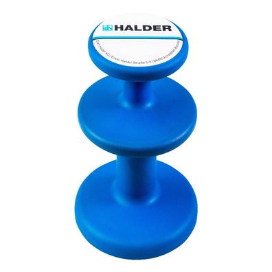 Halder Magnethalter blau 3688.002 Neodym Magnete Topfmagnet Haltekraft 2 Zonen