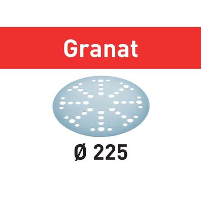 Festool Schleifscheibe Granat STF D225/128 P80 GR 25 Stück PLANEX LHS 205655