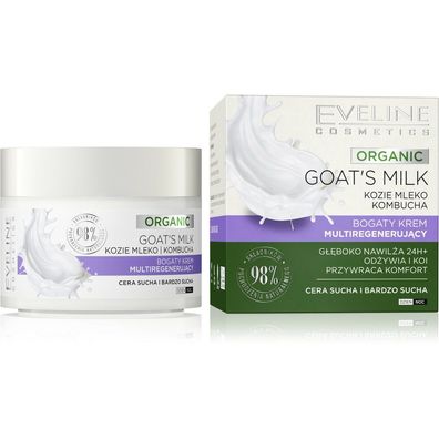 Eveline Organic Goat`s Milk Multiregenerating Day & Night Cream 50ml