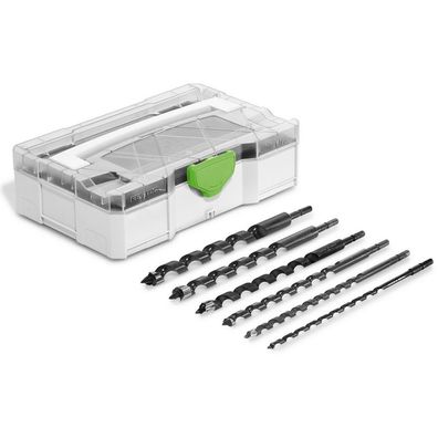 Festool Schlangenbohrer Set SB CE/6-Set 6 8 10 12 14 16 mm im Systainer 205902