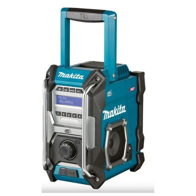 Makita Akku Baustellenradio 12V 18V 40V solo DAB+/FM AUX-Anschluss IP64 MR003GZ