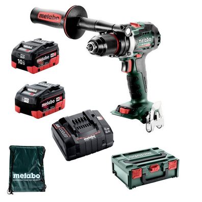 Metabo Akku-Bohrschrauber BS18LTXBLI + Metabox145 + 2x Akku + ASC 145 + Beutel