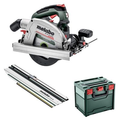 Metabo Akku Handkreissäge KS 18 LTX 66BL in Metabox + Kappschiene KFS 44