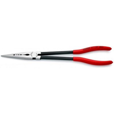 Knipex Montierzange lange, gerade, schlanke Ausführung 2871280 mit Querprofilen