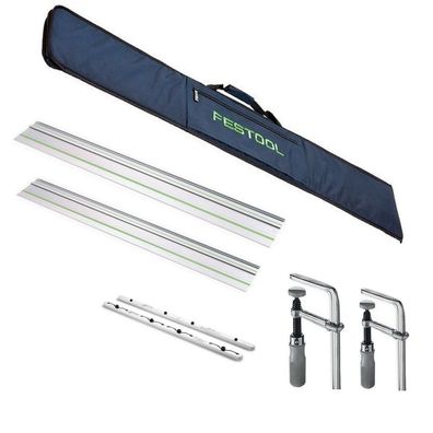 Festool Führungsschiene Tasche Set 2 Schienen Verbinder FSV/2 2 Zwingen