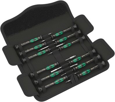 Wera Kraftform Micro 12 Electronics 1 Elektroniker-Schraubendrehersatz, 12-tlg