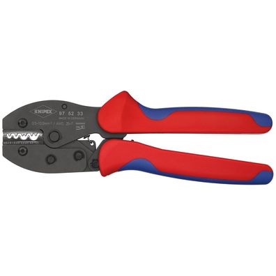 Knipex PreciForce Crimpzange 975233 Zange kalibriert unisolierte Rohrkabelschuhe