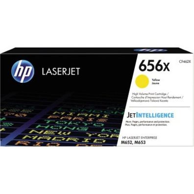 HP Toner 656X CF462X CF462X 22.000Seiten Seiten gelb