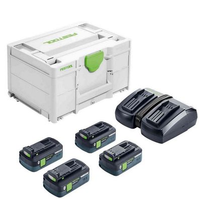 Festool Energie Set SYS 18V 4x4,0/TCL 6 DUO 577104 Li-HighPower DUO Ladegerät