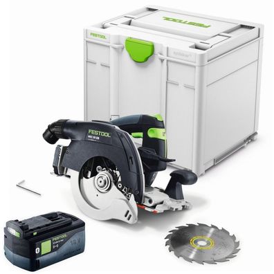 Festool Akku Handkreissäge HKC 55 EB-Basic + BP 18 Li 5,0 ASI 577034